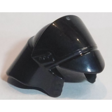 black minifigure headgear helmet sw first order shuttle pilot