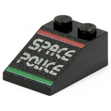 black slope 33 3 x 2 with space police ii pattern