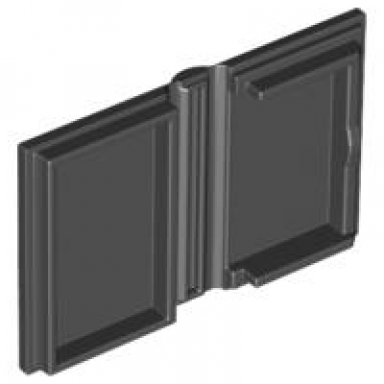 minifigure utensil book 2 x 3