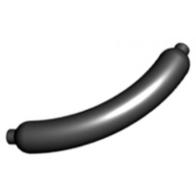 black hot dog sausage