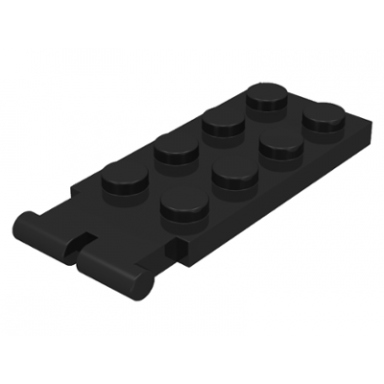 hinge plate 2 x 4 - male digger bucket holder