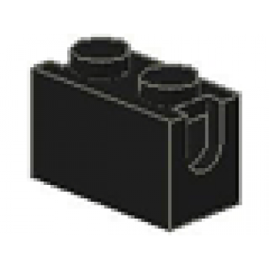 brick modified 1 x 2 with digger bucket arm holder