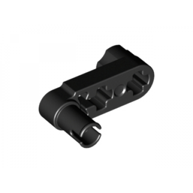 black technic liftarm modified crank pin 1 x 3 - axle holes