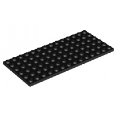 black plate 6 x 14