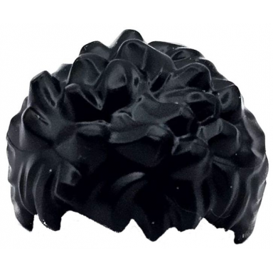 black minifigure hair giant spiked