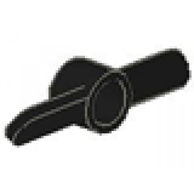 black propeller 2 blade helicopter tail