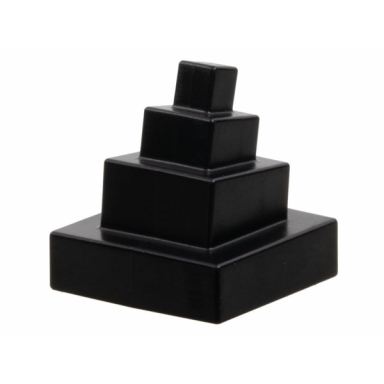 black minifigure headgear witch hat pixelated minecraft