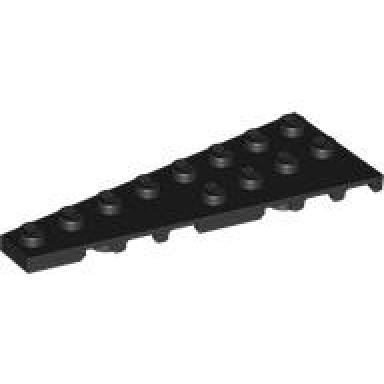 black wedge plate 8 x 3 left