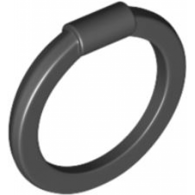 black minifigure weapon hoop blade chakram
