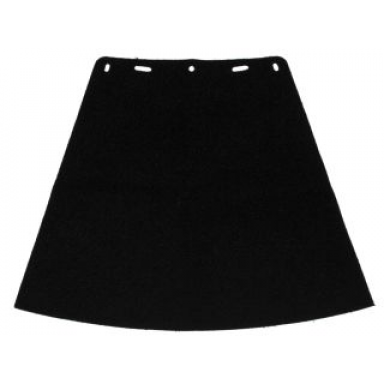 black cloth skirt with 5 holes large buildable figures