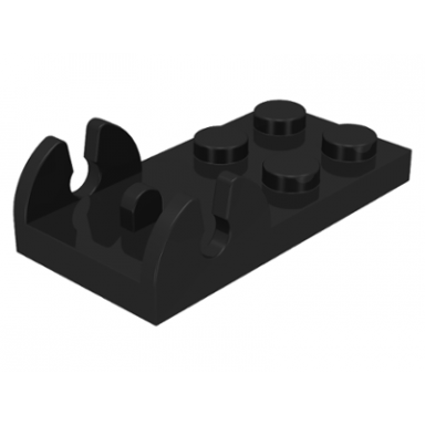 hinge plate 2 x 4 - female digger bucket holder