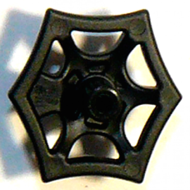 minifigure weapon web effect small short bar on front and back