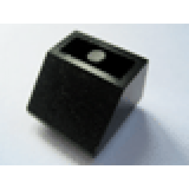 slope inverted 45 2 x 2 with solid round bottom tube