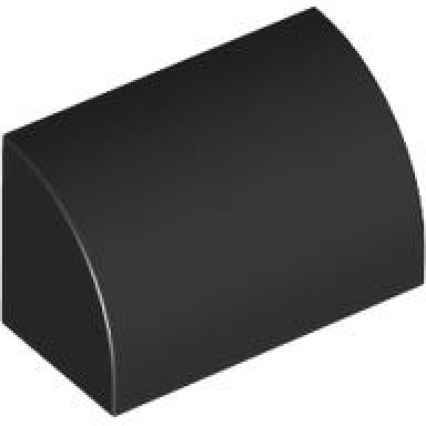 slope curved 1 x 2