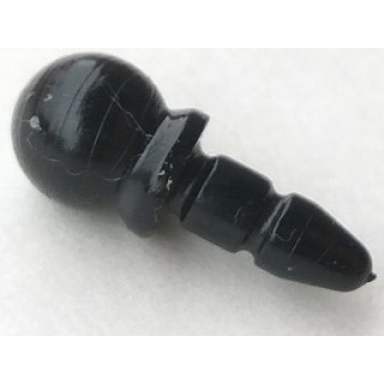 black minifigure utensil microphone belville tow ball with pointed bar