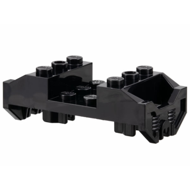 train wheel rc holder with pin slots
