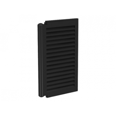 black shutter for window 1 x 2 x 3