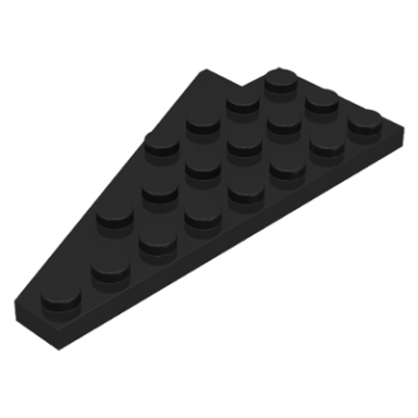 black wedge plate 8 x 4 wing right