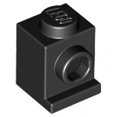 black brick modified 1 x 1 with headlight