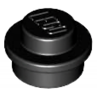 black plate round 1 x 1