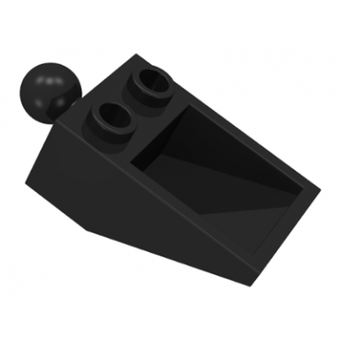 black slope inverted 33 3 x 2 hollow with tow ball arm piece