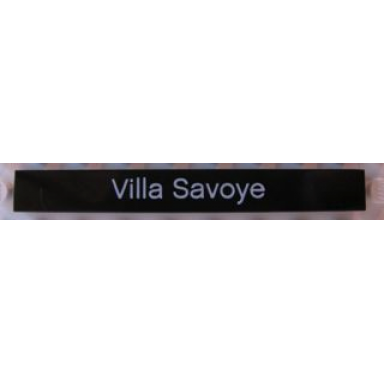 black tile 1 x 8 with villa savoye pattern