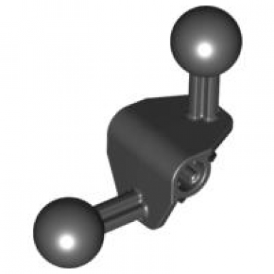bionicle ball joint 4 x 4 x 2 90 degrees with 2 ball joint and axle hole