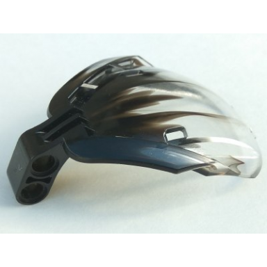 bionicle bohrok windscreen 4 x 5 x 7 with marbled trans-clear pattern