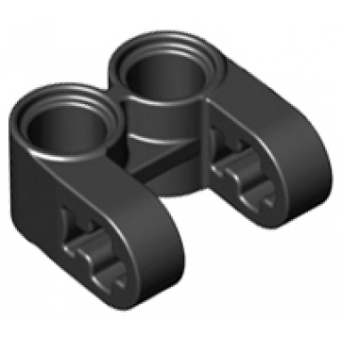 black technic axle and pin connector perpendicular double split