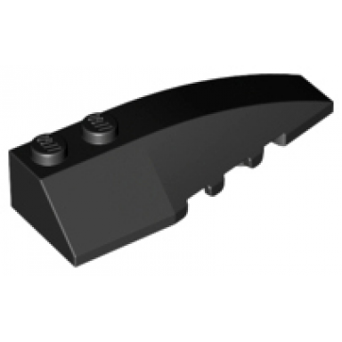 black wedge 6 x 2 right
