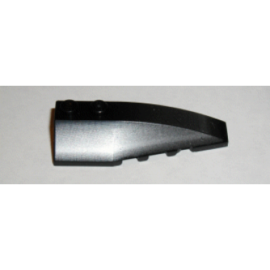black wedge 6 x 2 right with silver windscreen pattern
