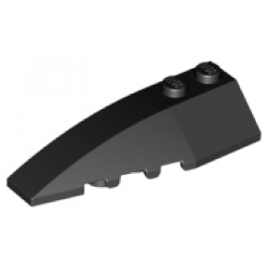 black wedge 6 x 2 left