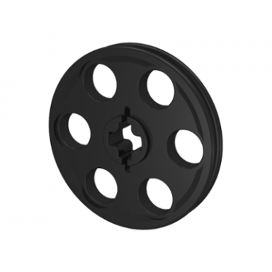 black technic wedge belt wheel pulley