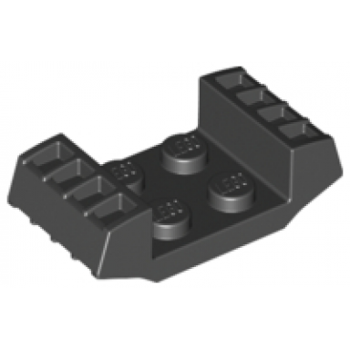 black plate modified 2 x 2 with vents
