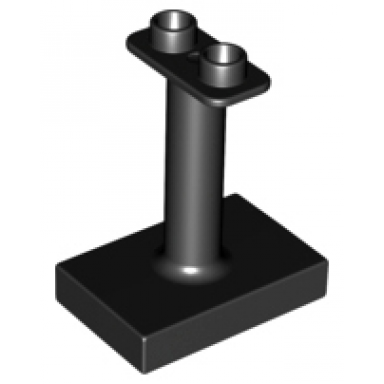black duplo support 2 x 3 x 3 with 2 top studs