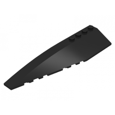 black wedge 12 x 3 left