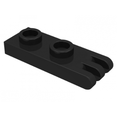 hinge plate 1 x 2 with 3 fingers on end undetermined type