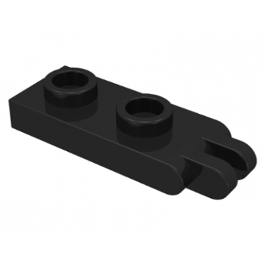 hinge plate 1 x 2 with 2 fingers on end - hollow studs