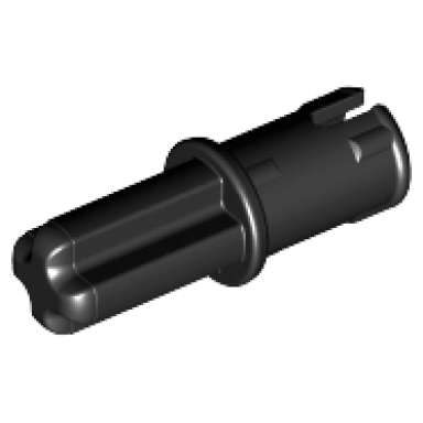 technic axle 1l with pin with friction ridges