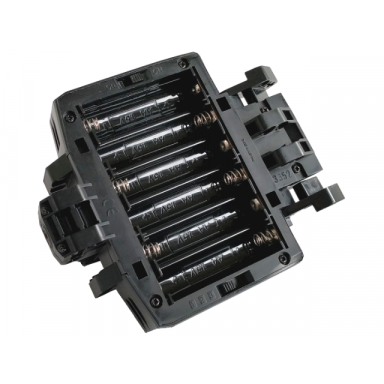 electric rc race buggy battery receiver unit with auxiliary output without battery cover