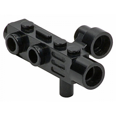 black minifigure utensil camera with side sight space gun