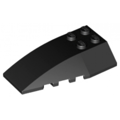 wedge 6 x 4 triple curved