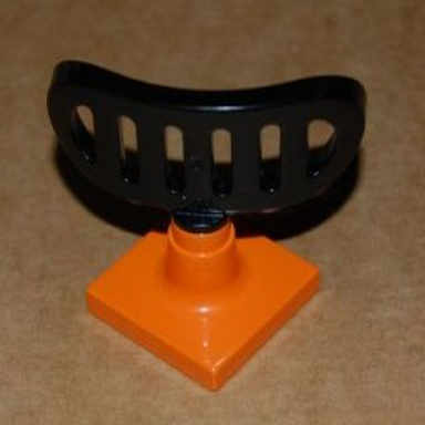 black duplo radar array with orange base 4376 4375