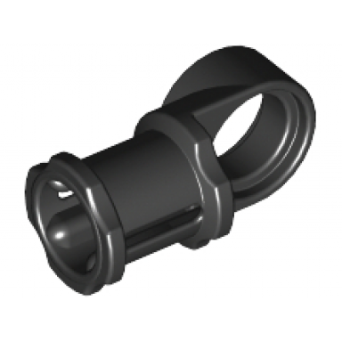 black technic axle and pin connector toggle joint smooth