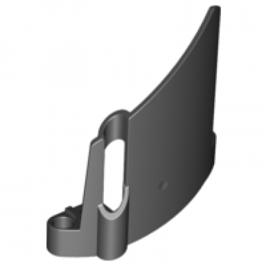 black technic panel fairing 23 large short small hole side b