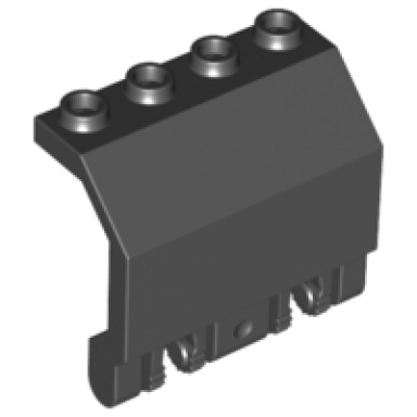 panel 2 x 4 x 3 1 3 with double locking 2 fingers hinge