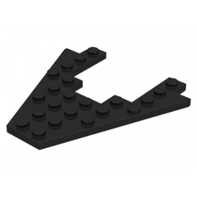 wedge plate 8 x 8 with 4 x 4 cutout