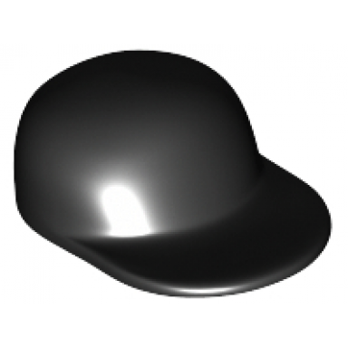 minifigure headgear cap - long flat bill