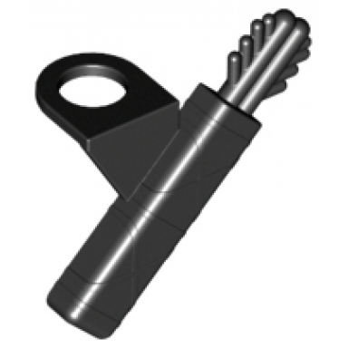 minifigure arrow quiver with 2 arrows