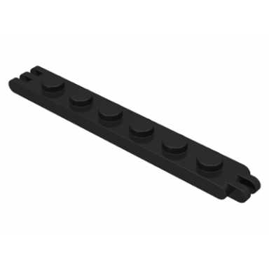 hinge plate 1 x 6 with 2 and 3 fingers on ends
